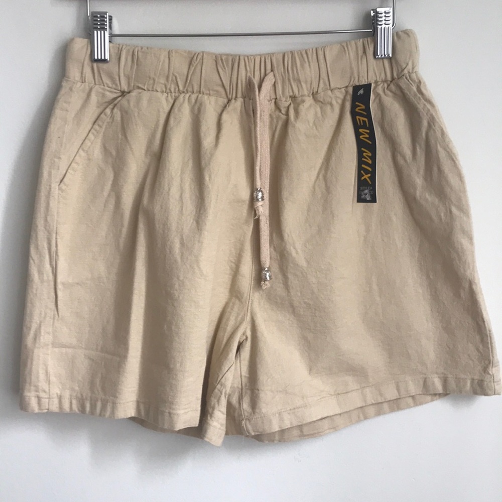 Cotton Khaki shorts